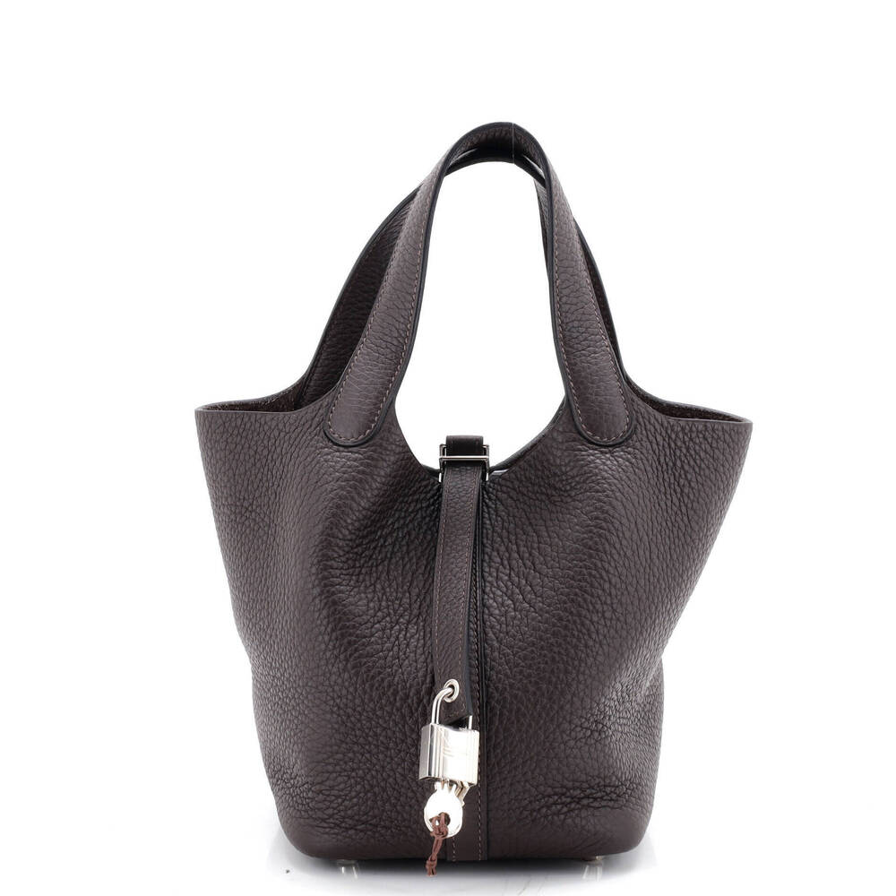Hermes PM Picotin Lock Bag Clemence
